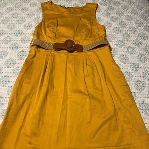Maurices Dress w/pockets & belt